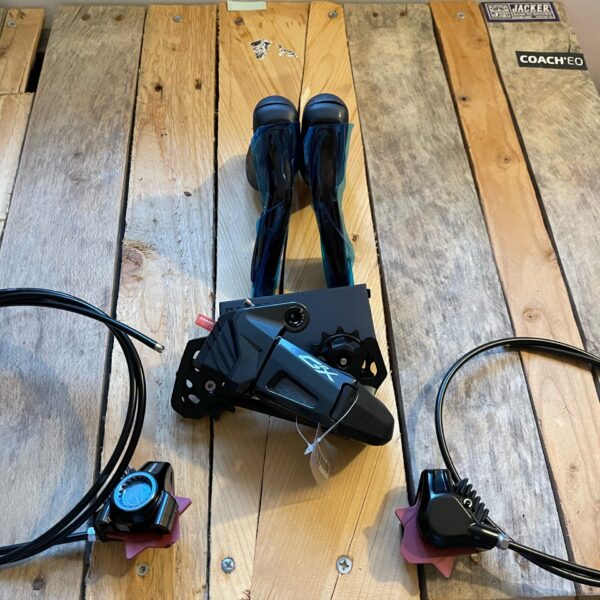 Groupe Wheeltop GEX gravel électronique 12 vitesses — dérailleurs sans fil