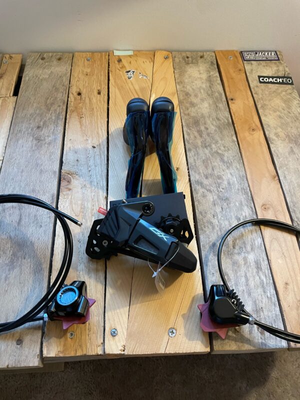 Groupe Wheeltop GEX gravel électronique 12 vitesses — dérailleurs sans fil