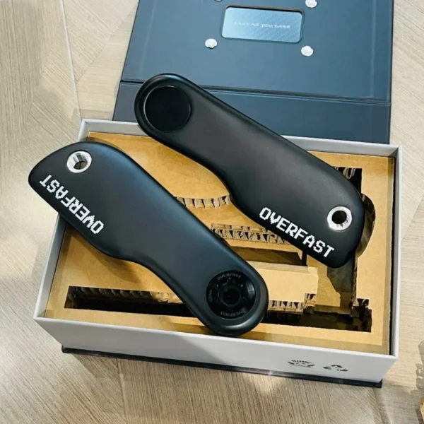 pédalier carbone overfast aero ultra léger / aero / dub & ti24