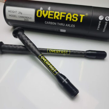 axes traversants carbone overfast ultra légers (30g) – compatibles colnago v5rs / colnago y1rs – gain jusqu’à 100g