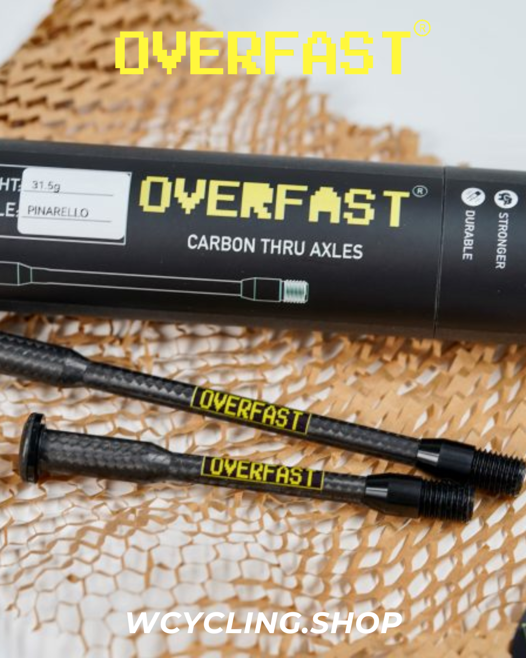 axes traversants carbone overfast ultra légers (30g) – compatibles colnago v5rs / colnago y1rs – gain jusqu’à 100g axes traversants carbone overfast ultra légers (30g) – compatibles colnago v5rs / colnago y1rs – gain jusqu’à 100g