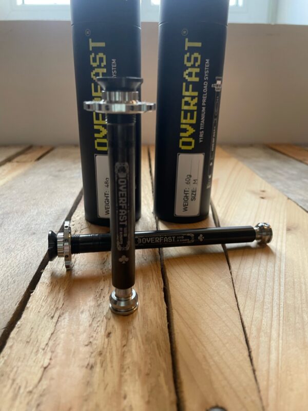 overfast y1rs titanium steerer tube upgrade | m colnago frame preload system
