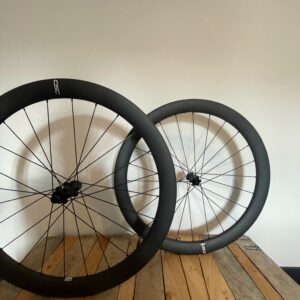paire roues carbone 50mm csc neuves moyeux ct31 corps shimano + sram 1550g