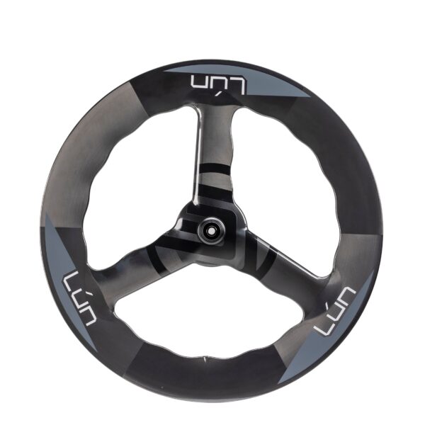 Nouveautés Roue avant 3 bâtons carbone Lún Kronos Tri-Spoke