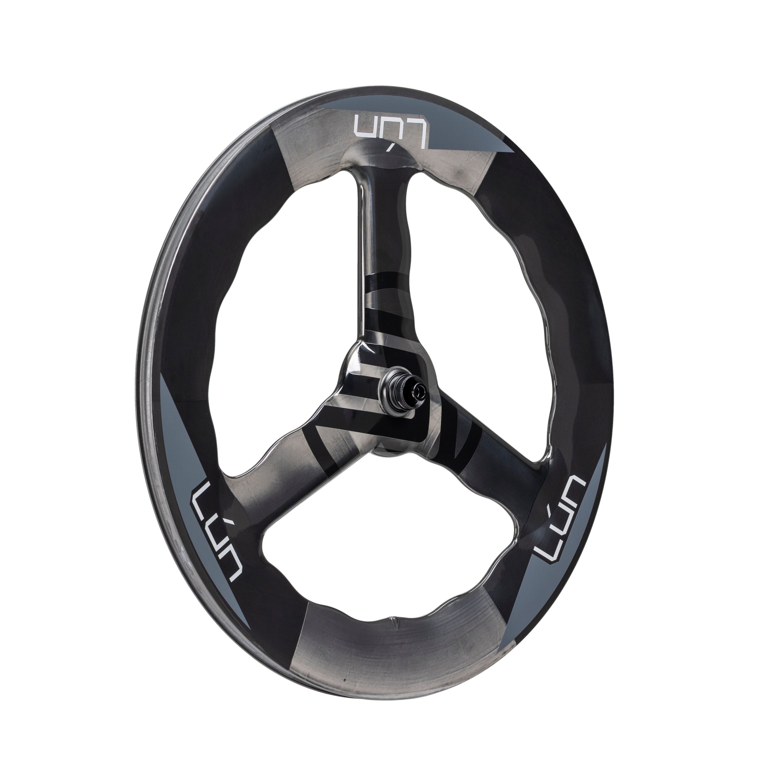 lun kronos tri spoke wheel 2.jpg Roue 3 bâtons Lún Kronos Tri-Spoke — photo 2