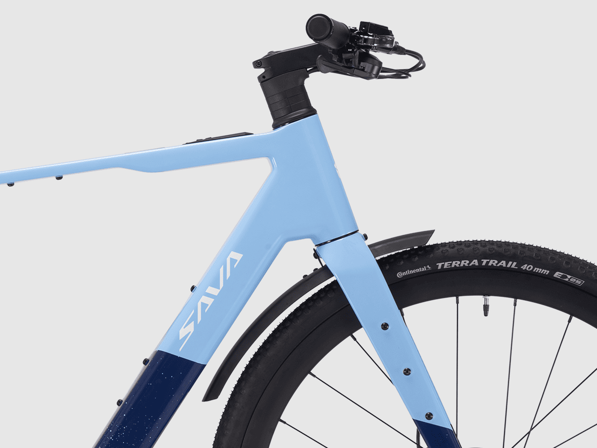 SAVA Gelaro 2.0 bleu — détail 1 SAVA Gelaro 2.0 bleu — détail 1