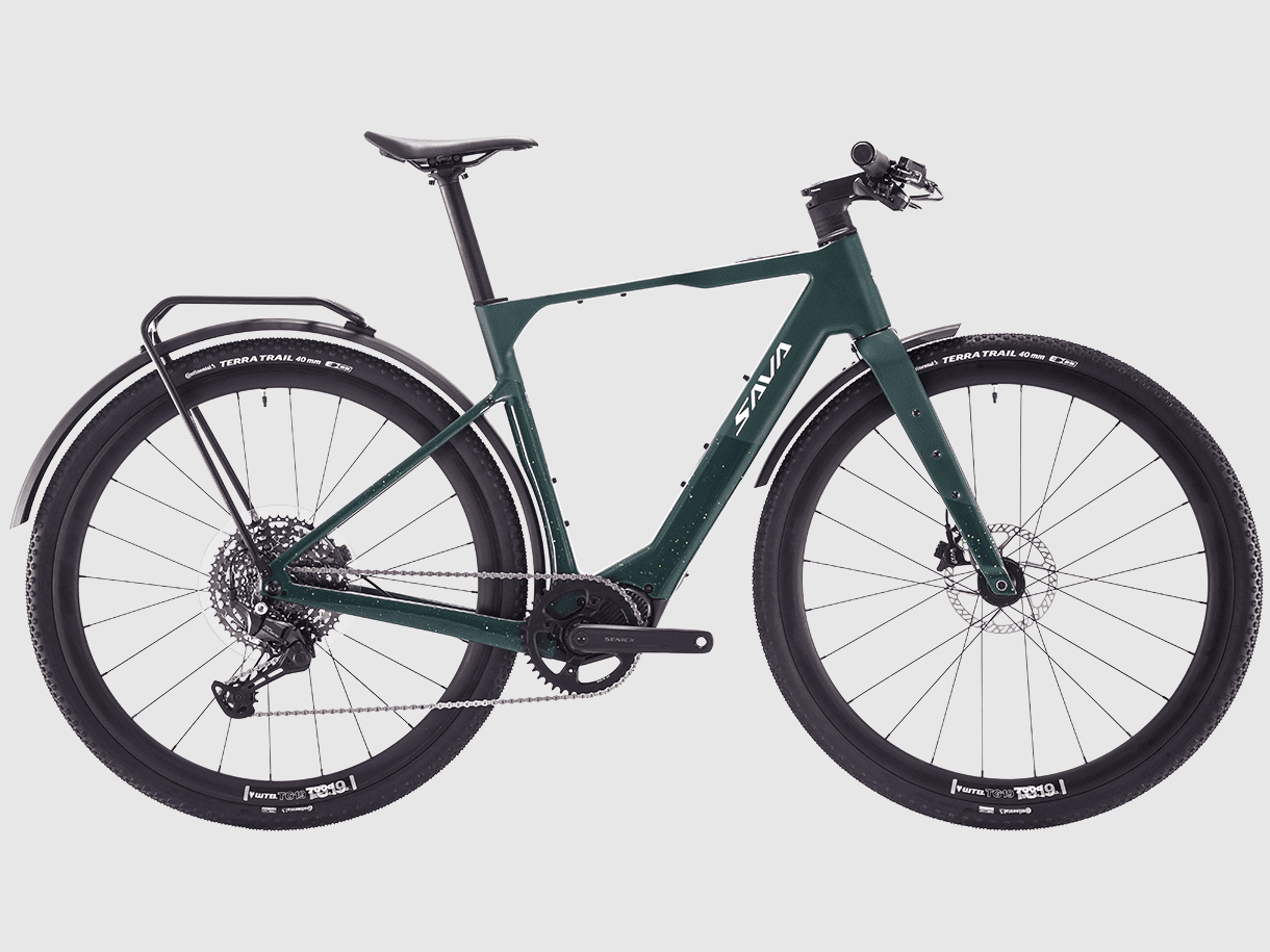 SAVA Gelaro 2.0 vert — vue de profil SAVA Gelaro 2.0 vert — vue de profil