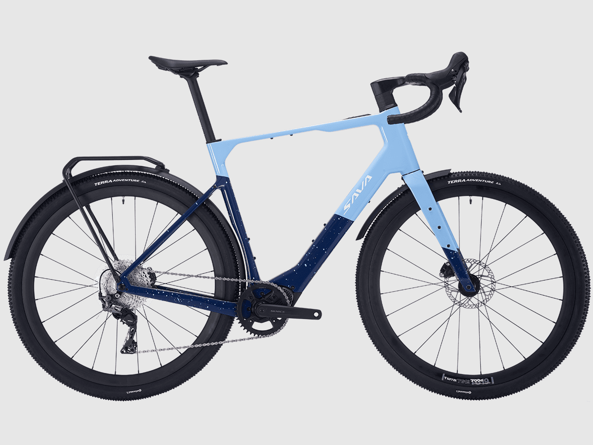 SAVA Gelaro 4.0 bleu — vue de profil SAVA Gelaro 4.0 bleu — vue de profil