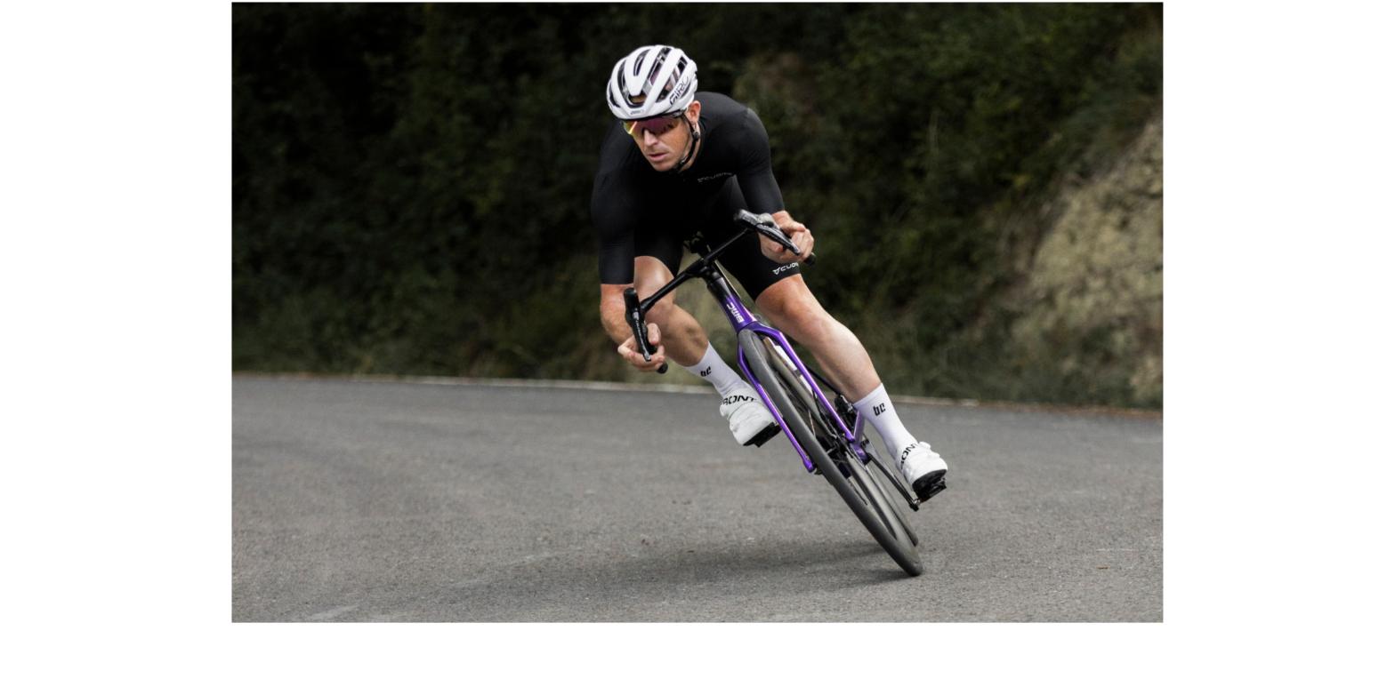 BONT Vaypor Knit descente (en action) BONT Vaypor Knit descente (en action)