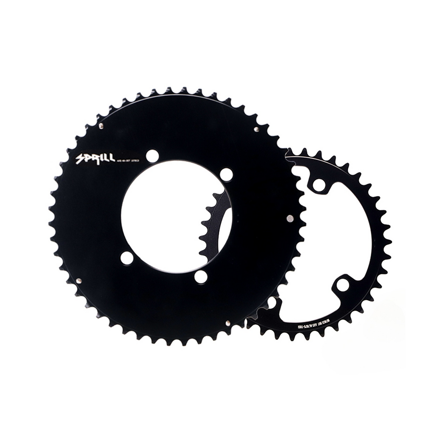 Double plateau Pass Quest SRAM Force 107 BCD aéro AXS — 12V Double plateau Pass Quest SRAM Force 107 BCD aéro AXS — 12V