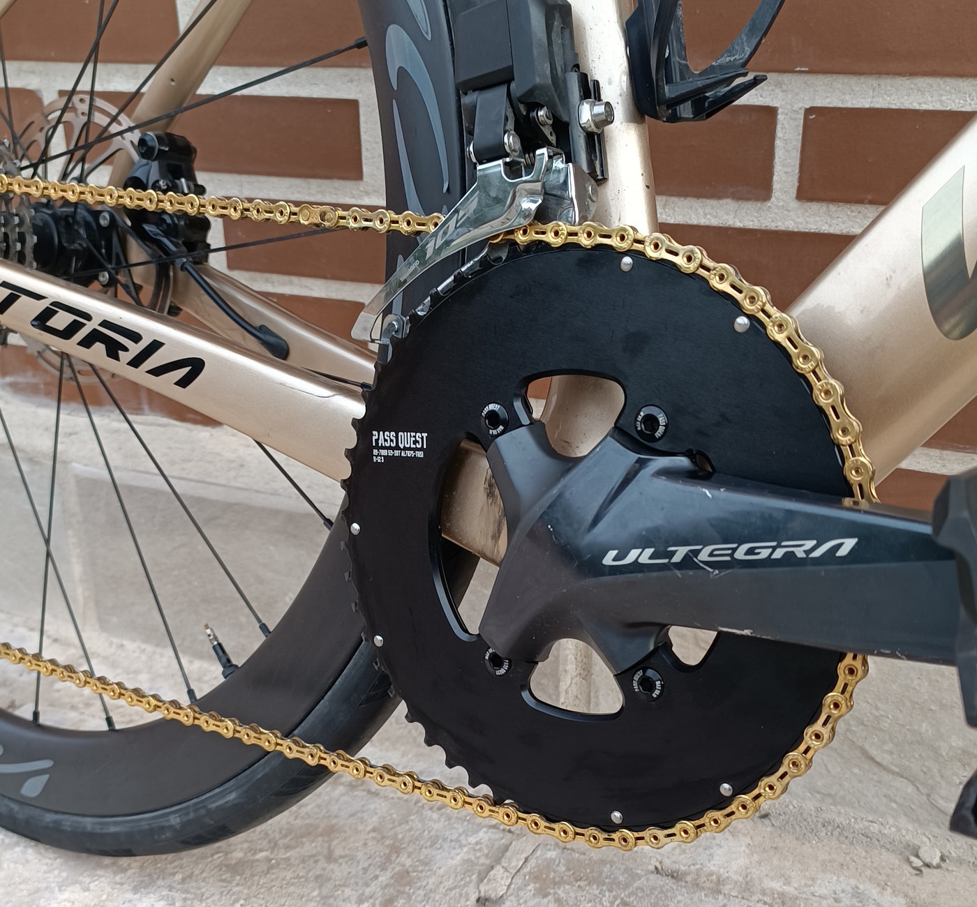 Double plateau Pass Quest Shimano R9100/R8000/R7000 110 BCD fermé — 11/12V Double plateau Pass Quest Shimano R9100/R8000/R7000 110 BCD fermé — 11/12V