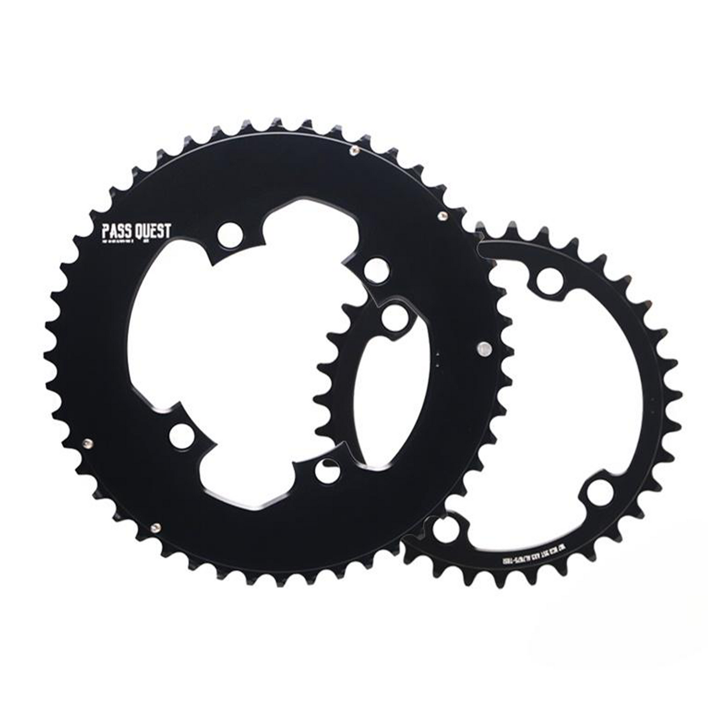 Double plateau Pass Quest SRAM Force 107 BCD Quarq aéro AXS — 12V Double plateau Pass Quest SRAM Force 107 BCD Quarq aéro AXS — 12V