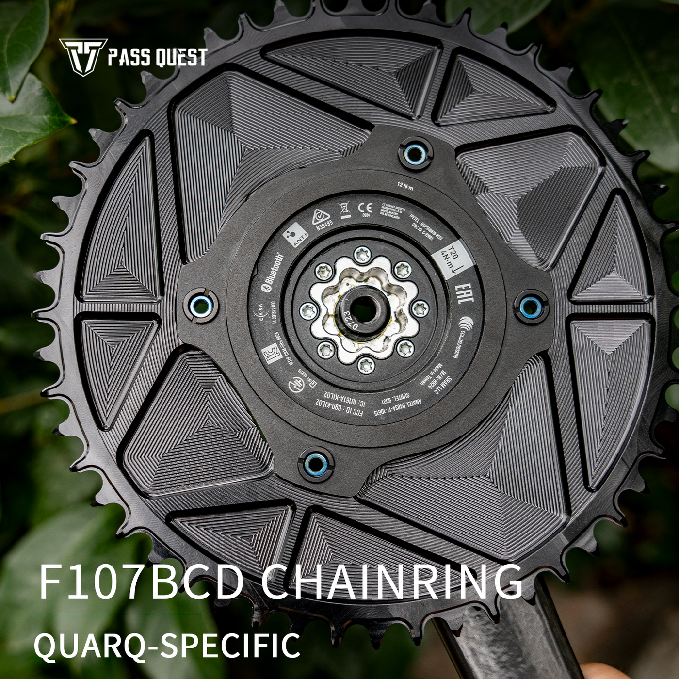 Plateau Sprill F107 BCD aéro déport 3 mm — SRAM AXS Plateau Sprill F107 BCD aéro déport 3 mm — SRAM AXS