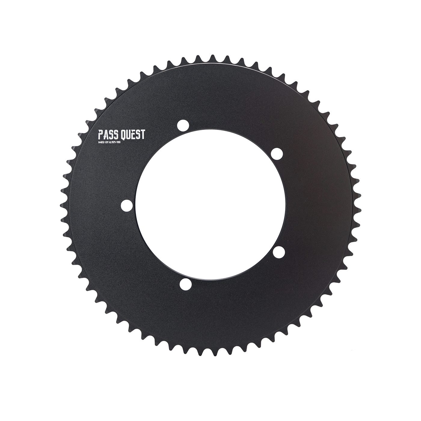 Plateau single speed Pass Quest 144 BCD 1/8" — fixie, piste, BMX Plateau single speed Pass Quest 144 BCD 1/8" — fixie, piste, BMX
