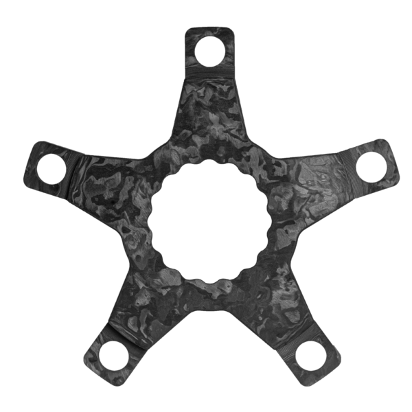 Étoile carbone Elilee 5 branches BCD 110mm