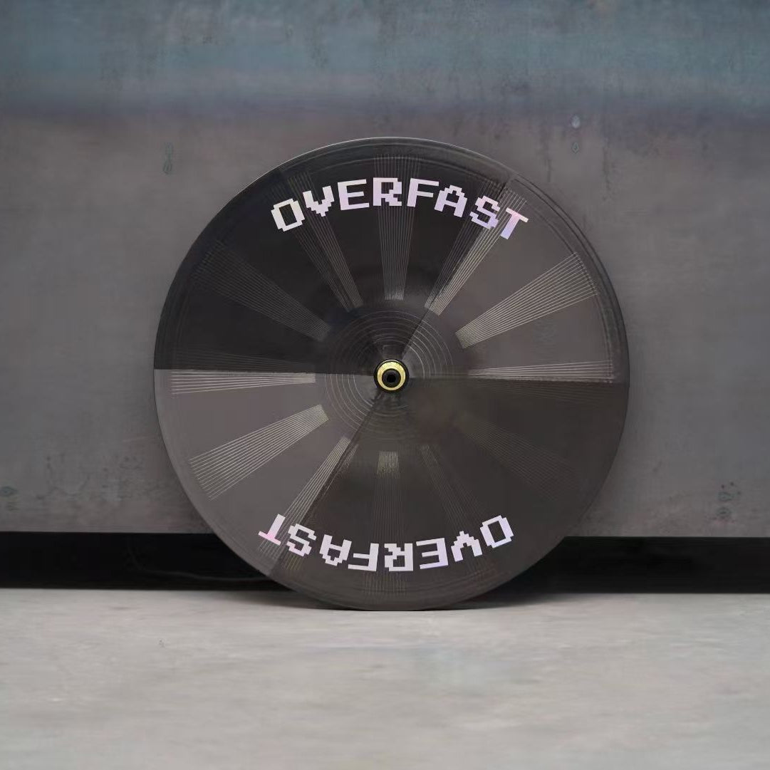 overfastphantomdiscwheel3.jpg Roue lenticulaire carbone OVERFAST Phantom 790 g