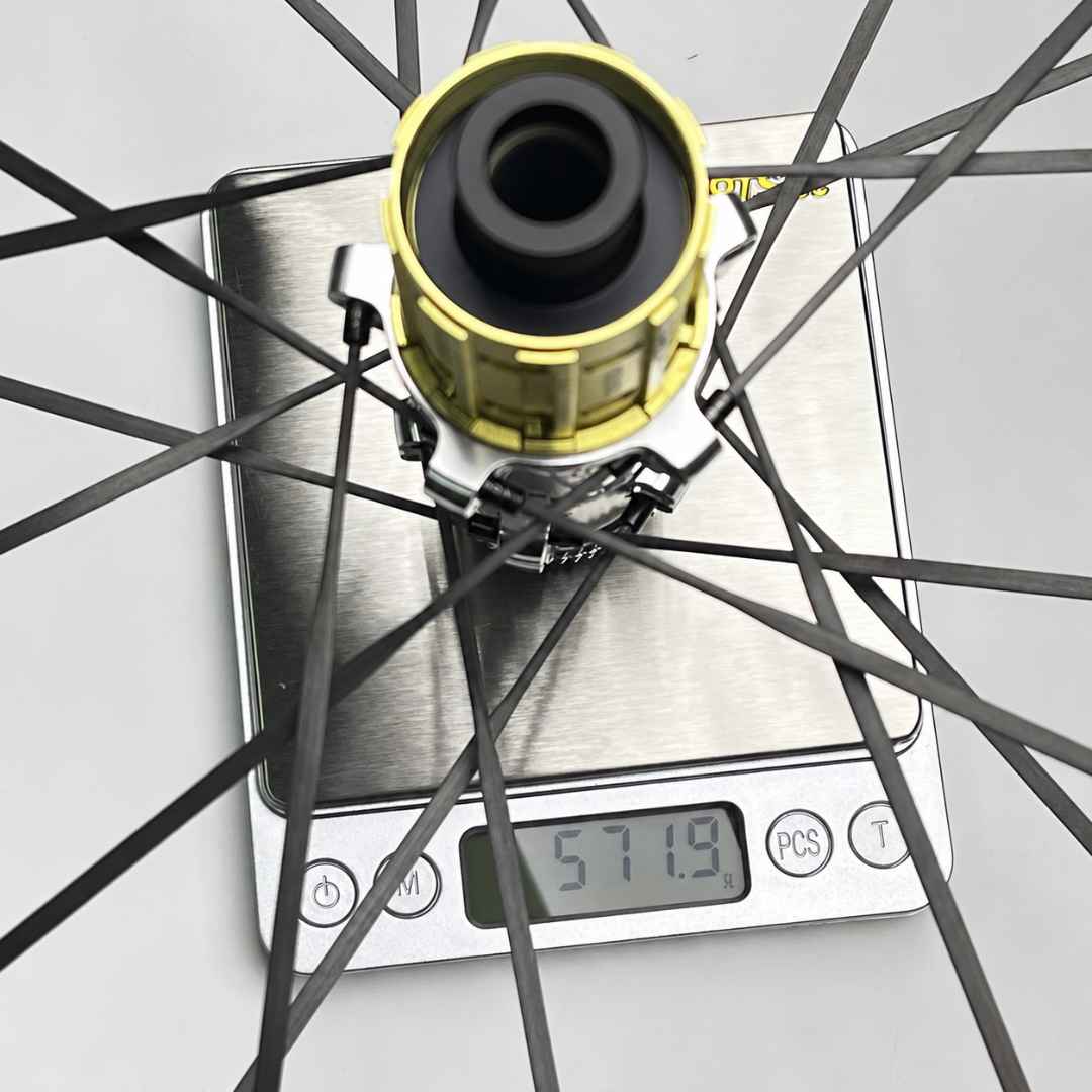 overfast aerion evo 60mm rear weight.jpg Roues carbone OVERFAST Aerion EVO 60 mm 1045 g