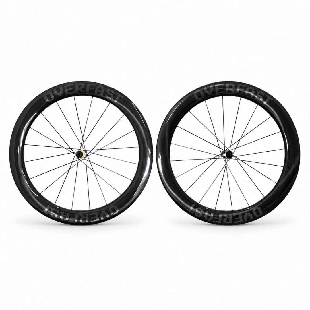 overfast aerion evo 60mm wheelset.jpg Roues carbone OVERFAST Aerion EVO 60 mm 1045 g